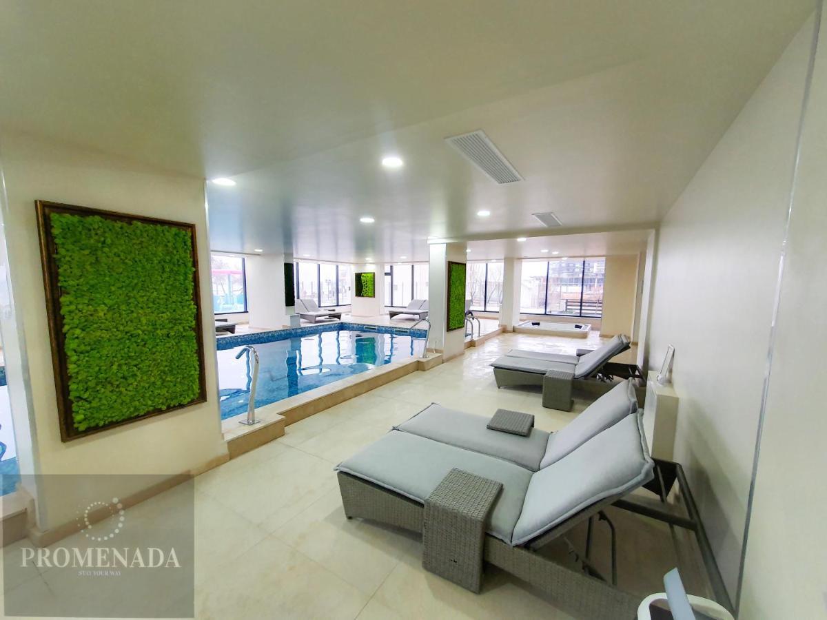 Melisea Aparthotel Pool & Spa Mamaia Nord 那沃达利 外观 照片