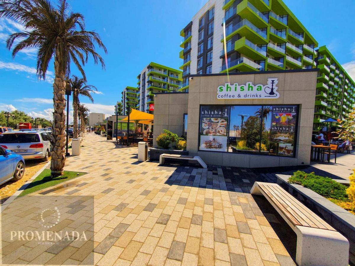 Melisea Aparthotel Pool & Spa Mamaia Nord 那沃达利 外观 照片